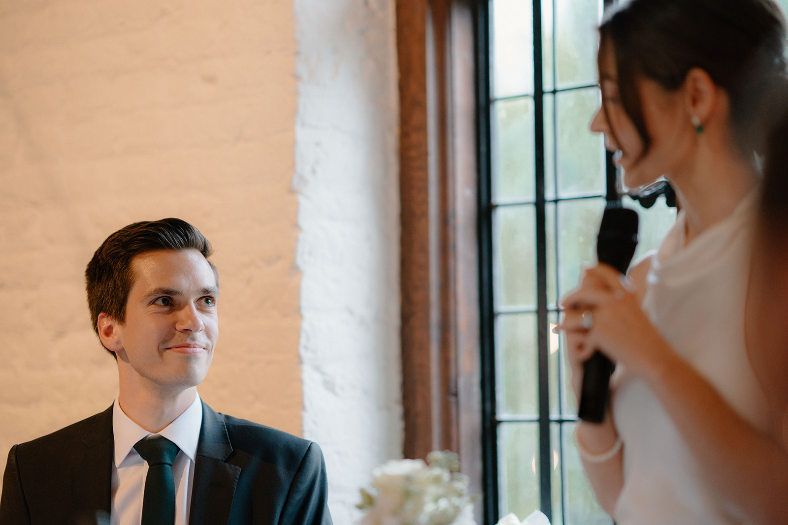 real wedding at Tudor Barn Elthan with London wedding photographer Tom Aizenberg Photography
