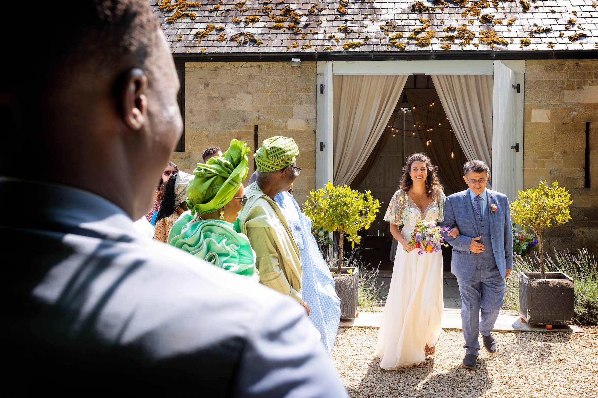 real wedding at Ashley Wood Farm in Wiltshire with Martin Dabek Photography