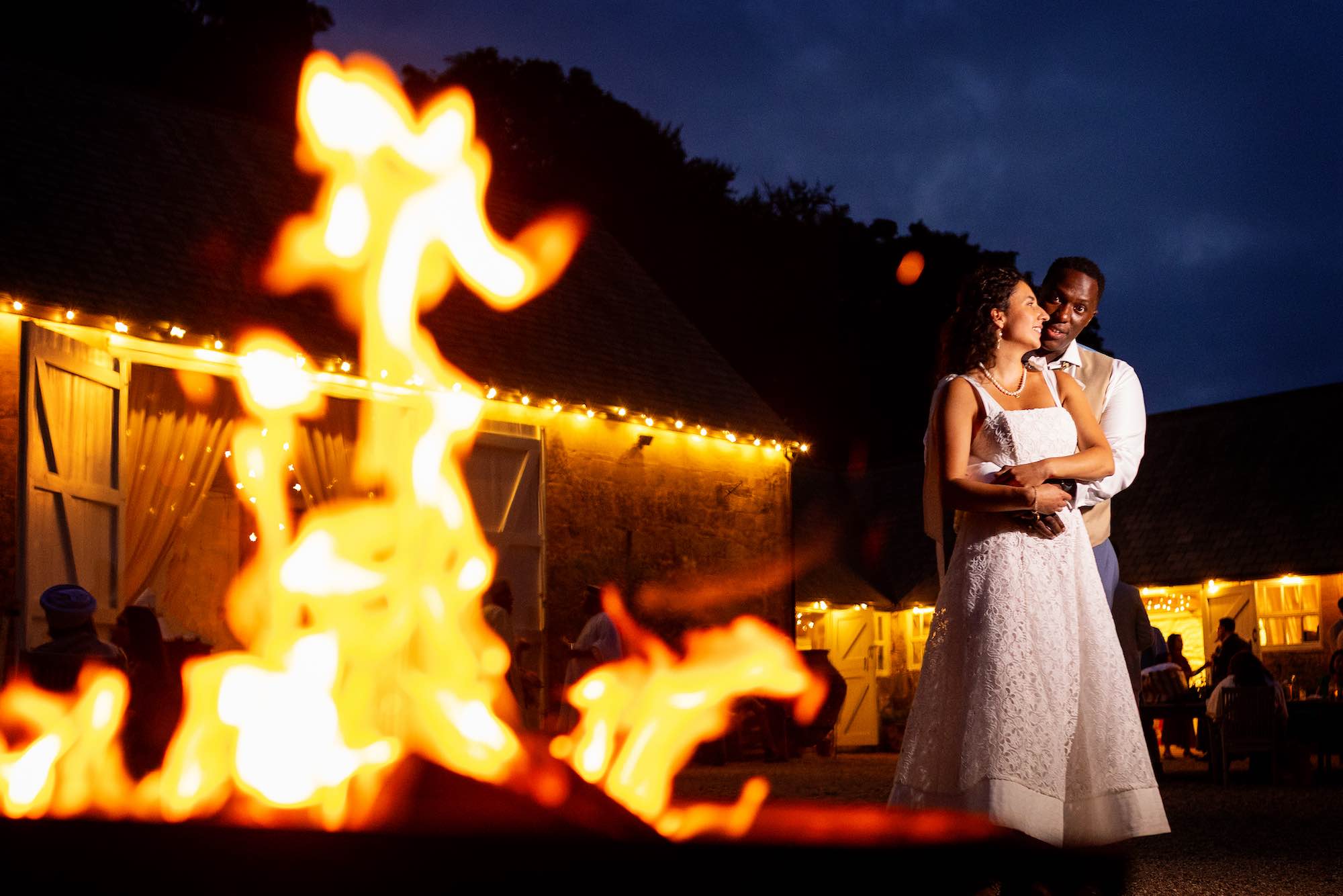 real wedding at Ashley Wood Farm in Wiltshire with Martin Dabek Photography