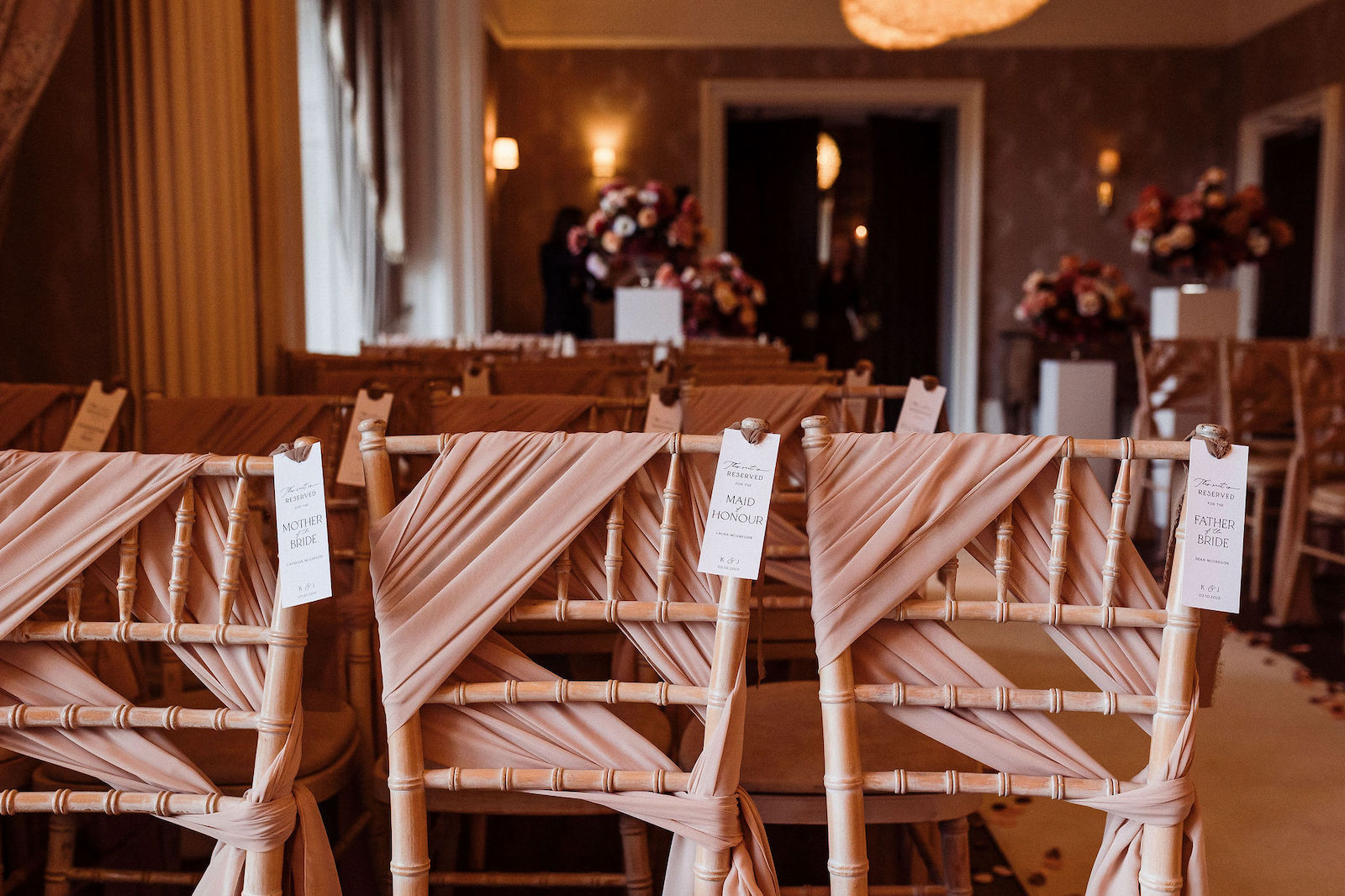 real wedding with a tattooed bride and groom at Falcon Manor in Yorkshire, with Mark Battista Photography