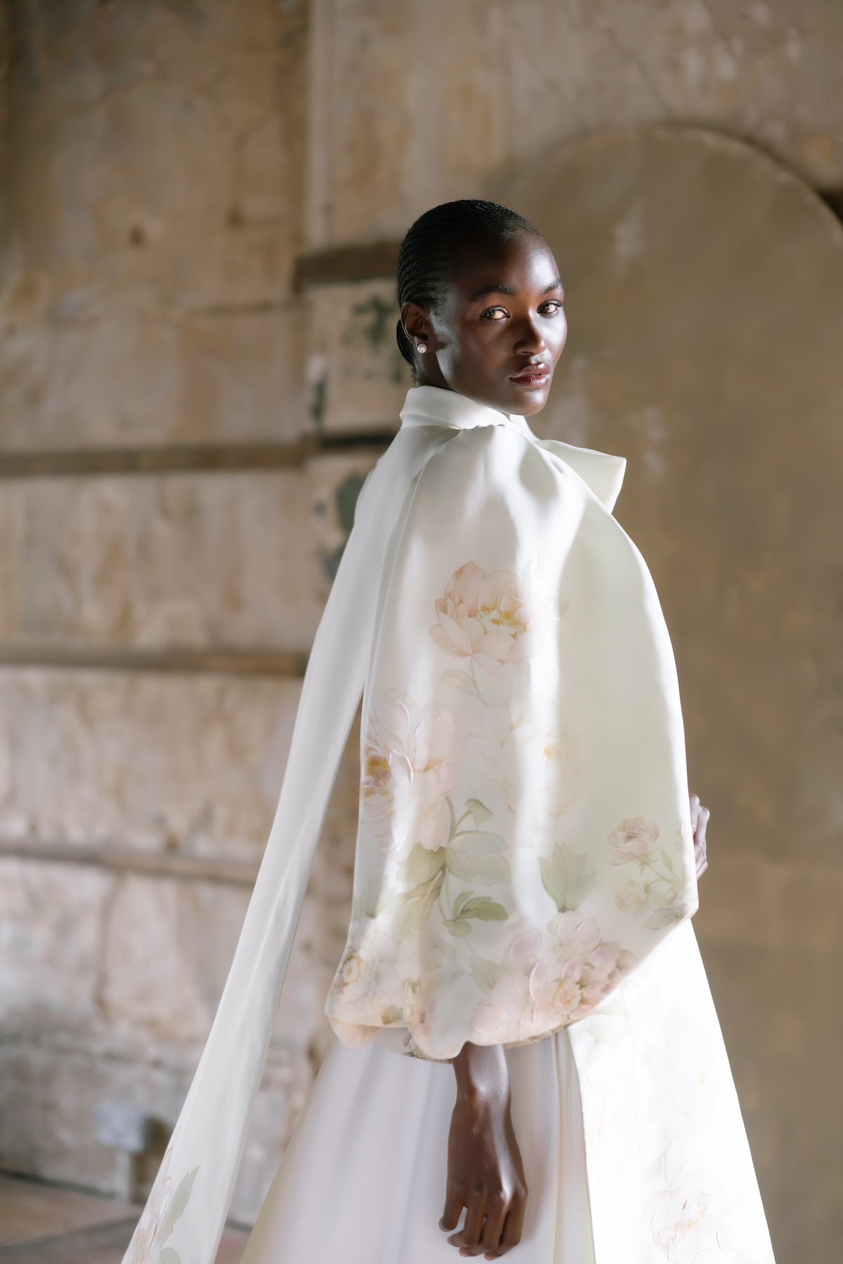Bridalwear from House of Savin London as they launch The New Romanticism collection at New York Bridal Fashion Week