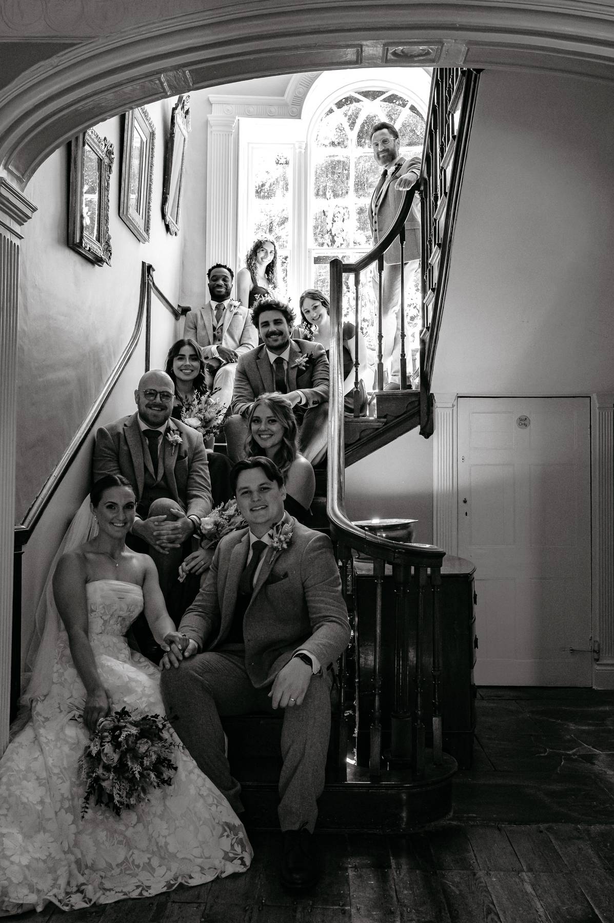 real wedding at Tall Johns House with a sunny outdoor ceremony and autumnal colours | Studio Williams Photography