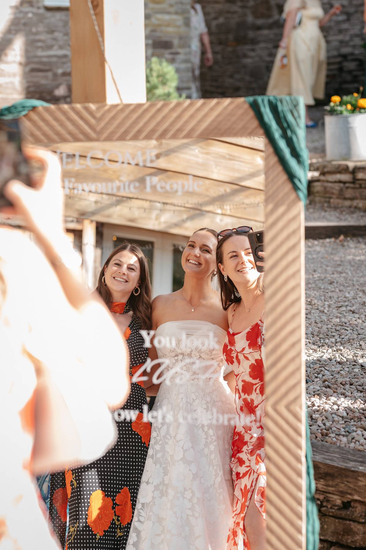 real wedding at Tall Johns House with a sunny outdoor ceremony and autumnal colours | Studio Williams Photography