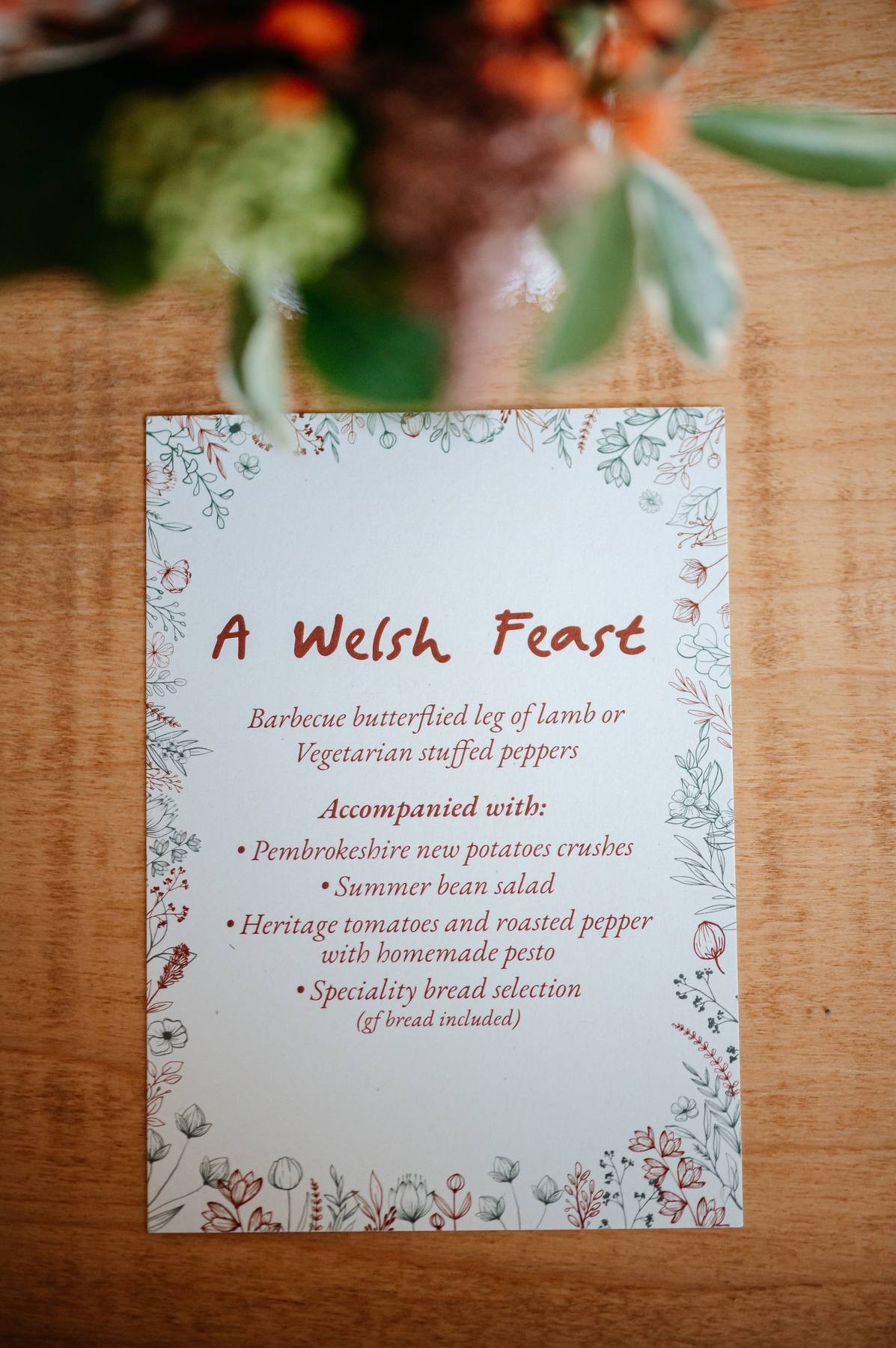 real wedding at Tall Johns House with a sunny outdoor ceremony and autumnal colours | Studio Williams Photography