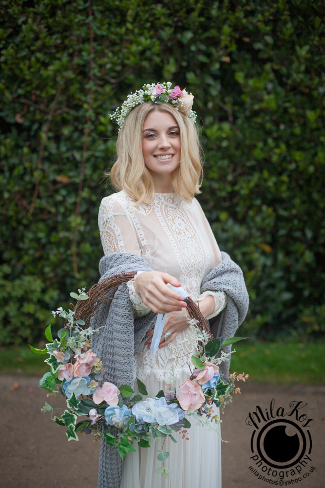 Dusty pink and blue wedding inspiration with Mila Kos on the English Wedding Blog (4)