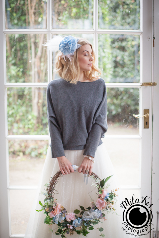 Dusty pink and blue wedding inspiration with Mila Kos on the English Wedding Blog (23)