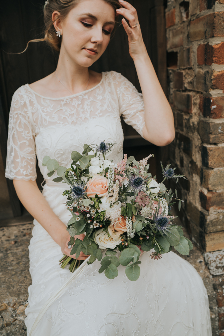 Pretty Norfolk DIY wedding at Binham memorial hall with Grace Elizabeth Photography (29)
