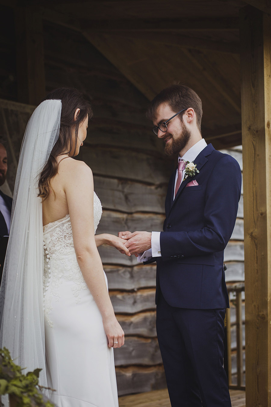 Relaxed outdoor wedding at Cott Farm Barn with images by Heather Birnie Photography on the English Wedding Blog (19)