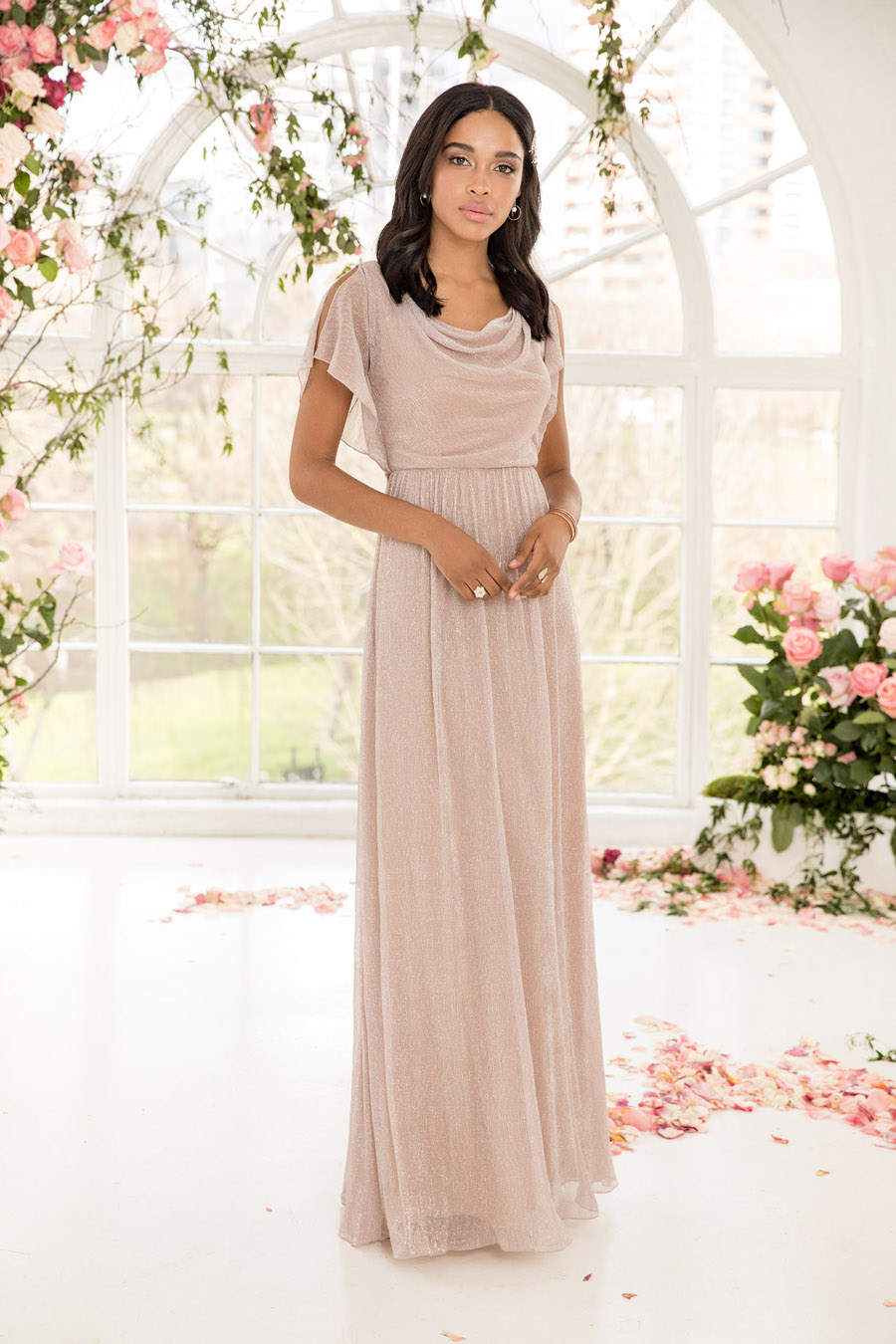 The English Wedding Blog showcases Kelsey Rose bridesmaids dresses for 2019 in dusty pink, pastel yellow and blue and more (25)