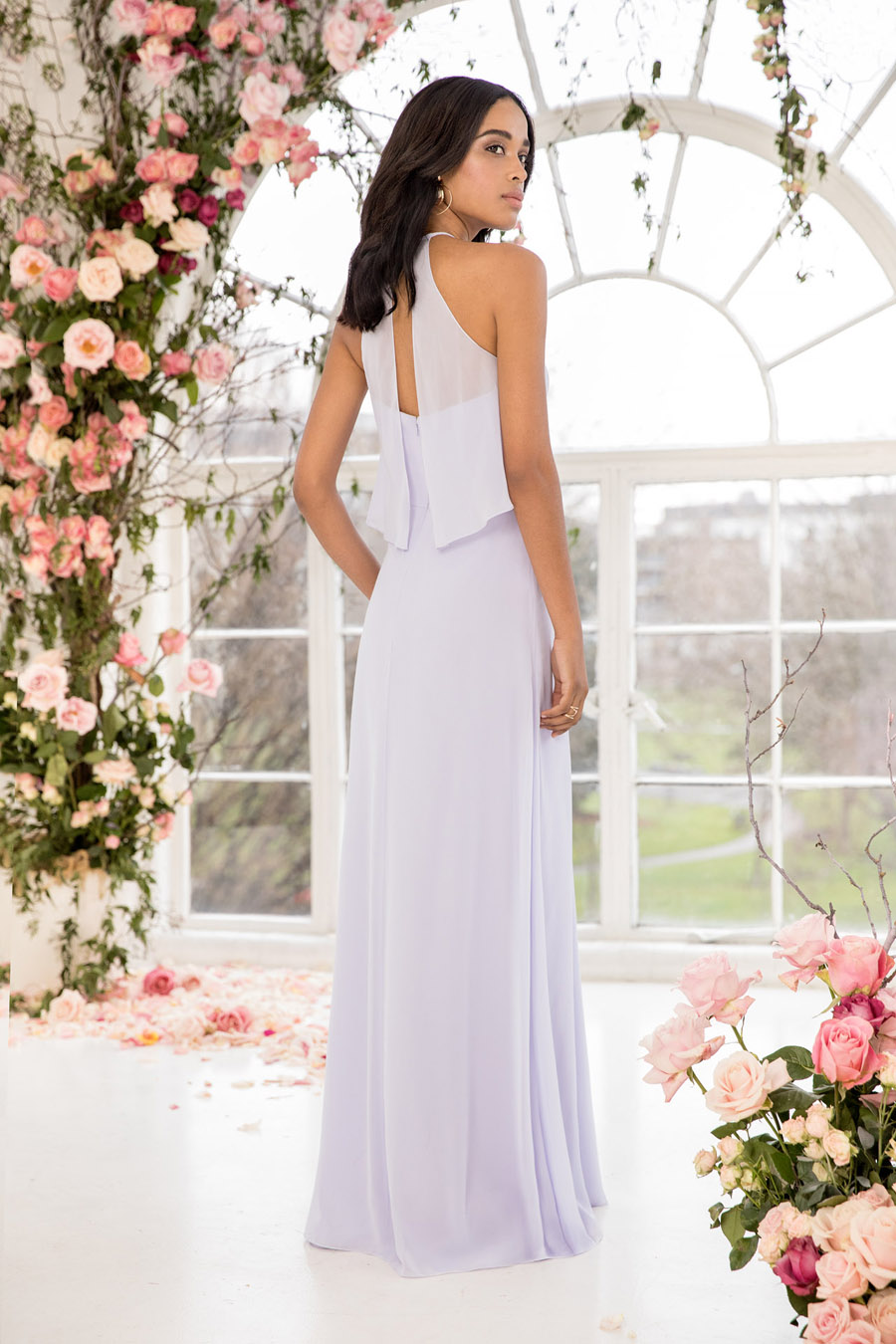 The English Wedding Blog showcases Kelsey Rose bridesmaids dresses for 2019 in dusty pink, pastel yellow and blue and more (11)