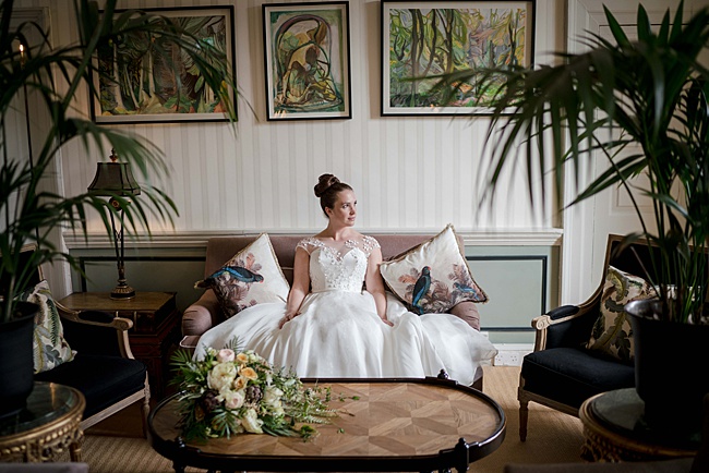 Elegant colonial wedding styling ideas from Linus Moran Photography, Sass & Grace and West Dorset Wedding Flowers (10)