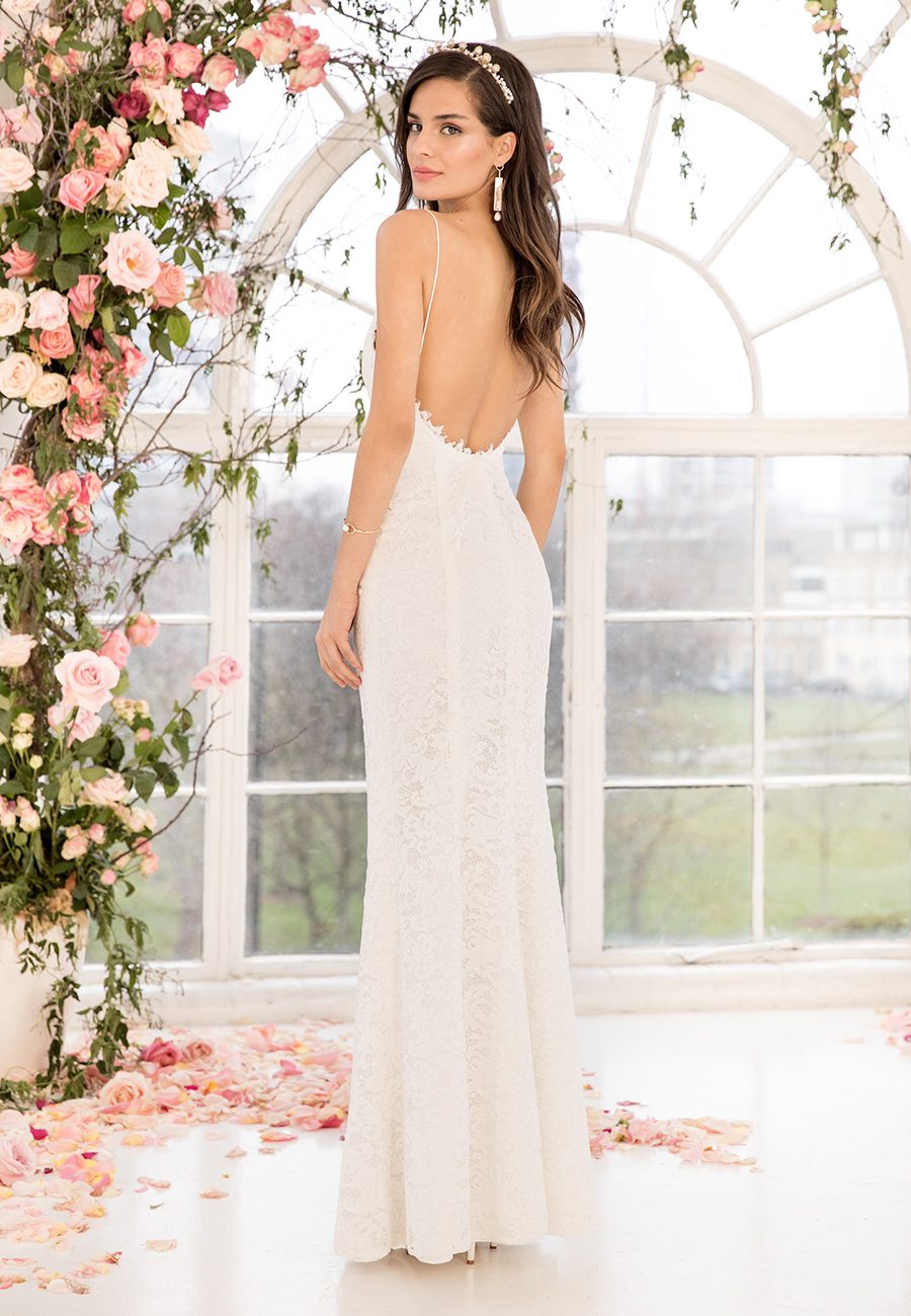 A romantic soft tulle and lace wedding dress. Perfect for an outdoor or  destination wedding. – Kelsey Rose