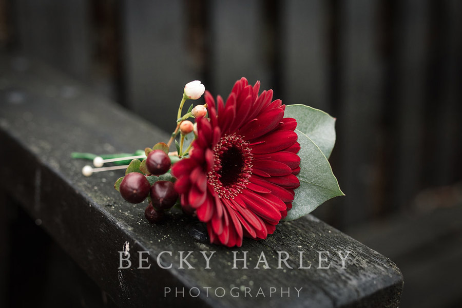 A massive ball of mistletoe for a beautifully styled, elegant winter wedding. Images by Becky Harley Photography (44)