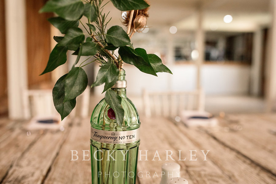 A massive ball of mistletoe for a beautifully styled, elegant winter wedding. Images by Becky Harley Photography (8)
