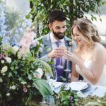 Lush city garden wedding styling ideas on English Wedding, images by Neli Prahova Photography (32)