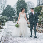 A gorgeous snowy wedding at Higher Trapp Country House Hotel with Rachel Joyce Photography (17)