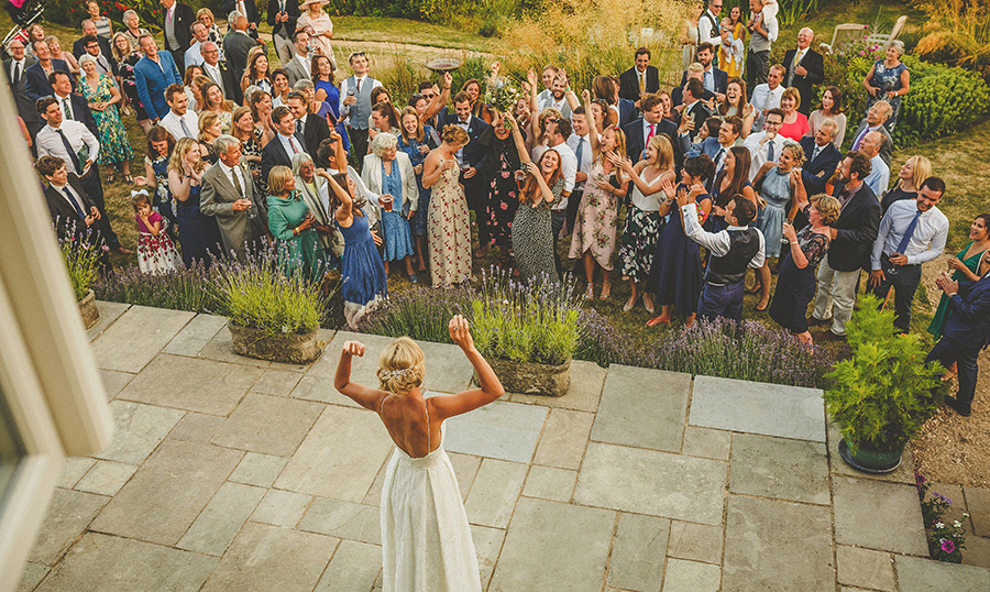 Somerset garden wedding with a beautiful designer dress, photo credit Howell Jones Photography (37)