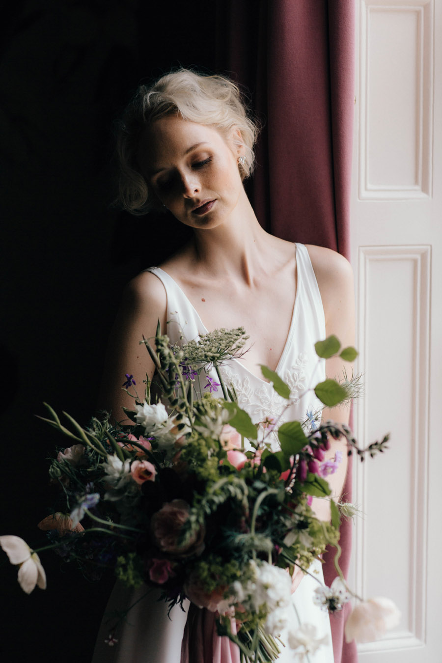 All the summer florals for a romantic summer wedding, image credit Rebecca Goddard Photography (21)