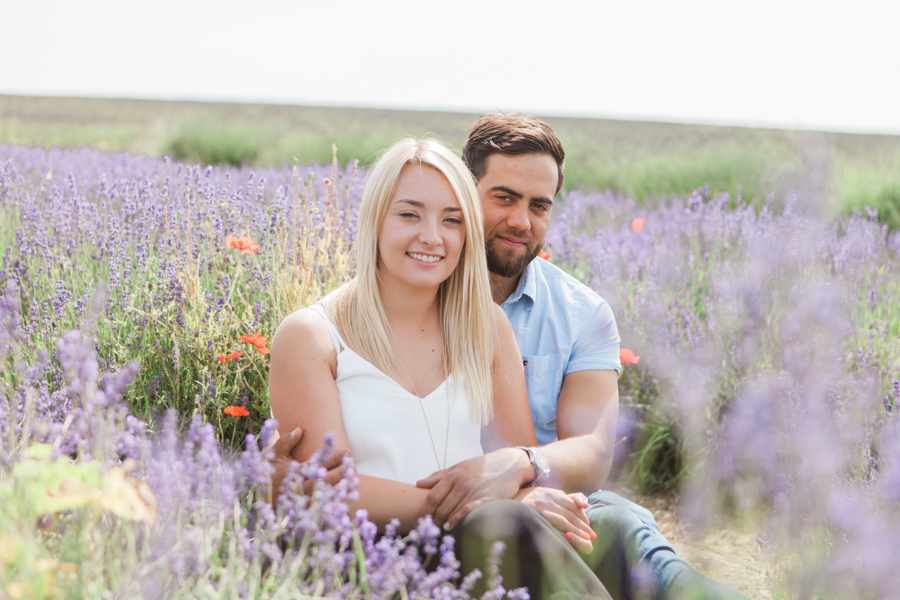 Beautiful UK lavender fields for engagement photography with Amanda Karen Photography (8)
