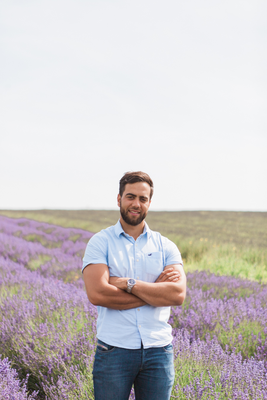 Beautiful UK lavender fields for engagement photography with Amanda Karen Photography (25)