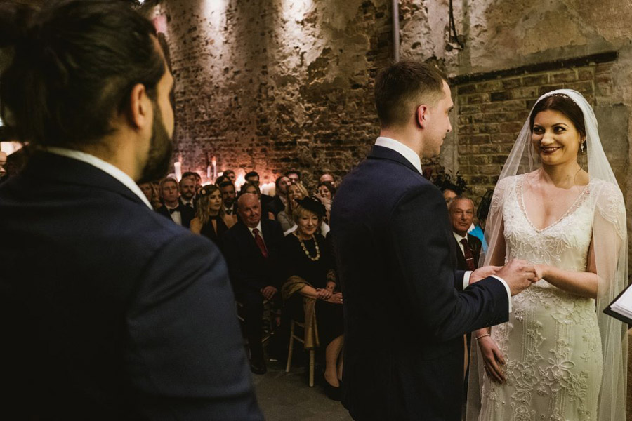 Twinkly beautiful York wedding blog with Jo & Oli at The Normans. Image credit York Place Studios (9)