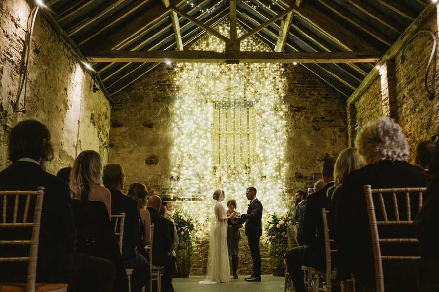 Twinkly beautiful York wedding blog with Jo & Oli at The Normans. Image credit York Place Studios (10)