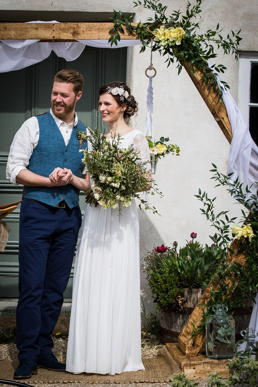 Organic and sustainable wedding style blog with Freeformimages Photography at River Cottage (10)