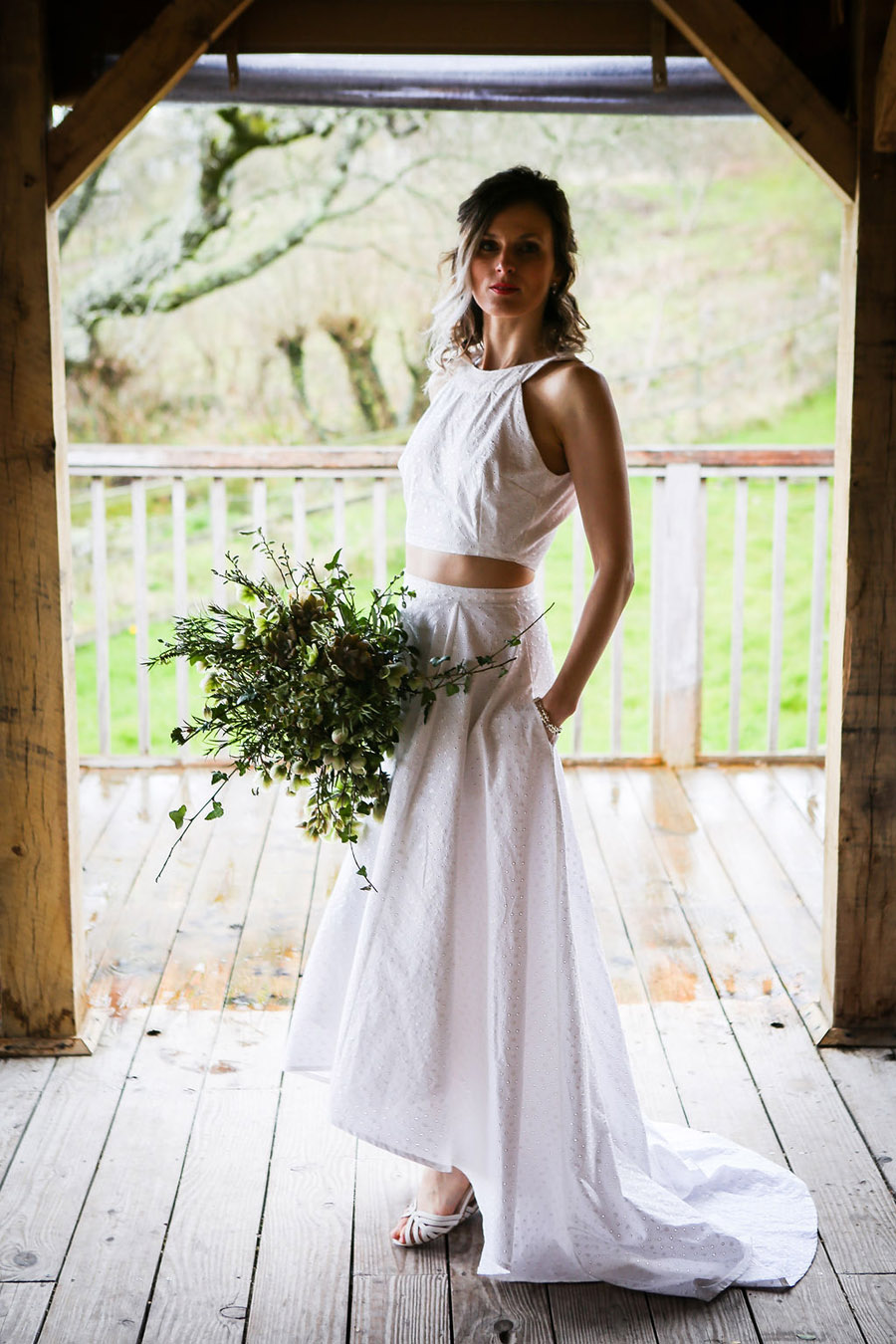 Organic and sustainable wedding style blog with Freeformimages Photography at River Cottage (45)