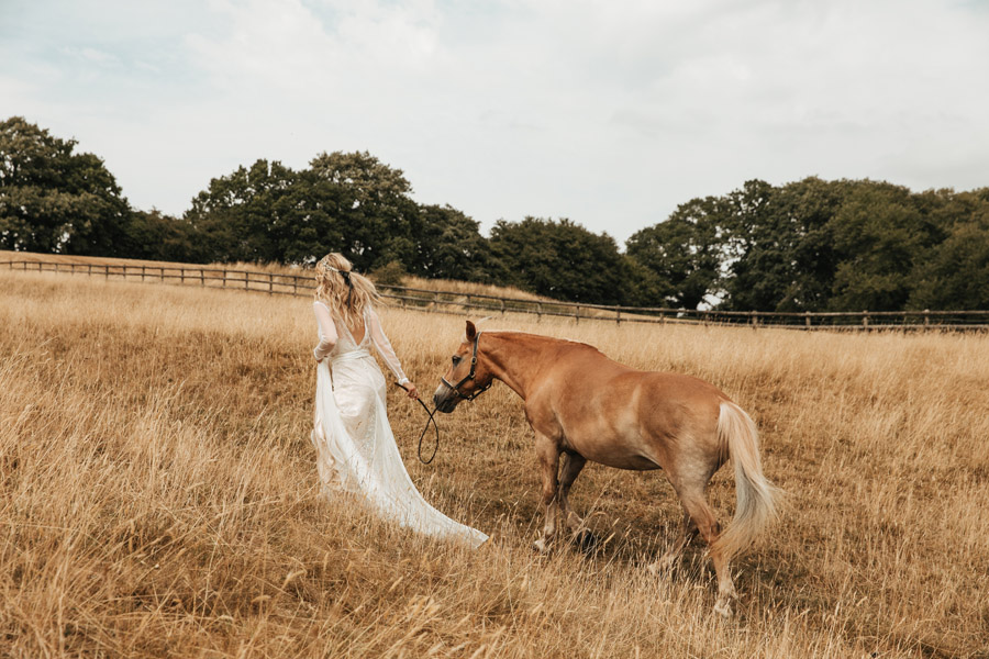 Belle and Bunty cowgirl wedding dress collection 2019 London (14)