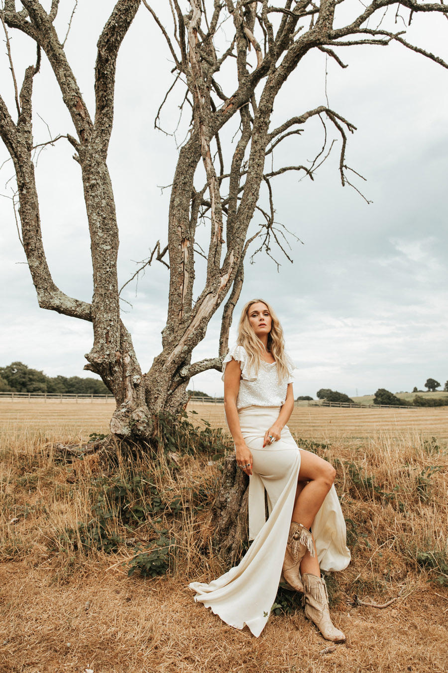 Belle and Bunty cowgirl wedding dress collection 2019 London (37)