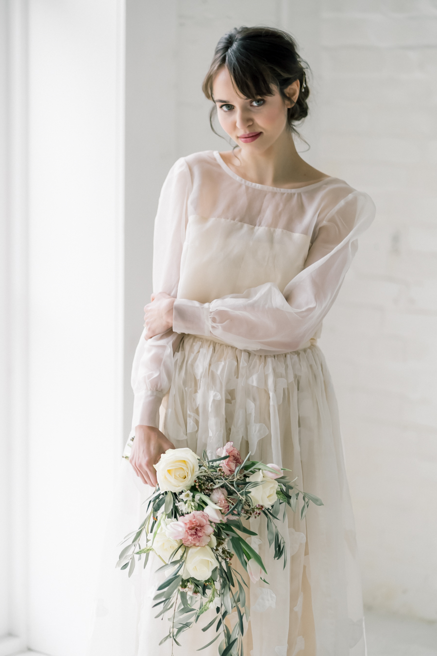 Spring blossom wedding style inspiration and ideas with Chloe Ely Photography at Barton Court (27)