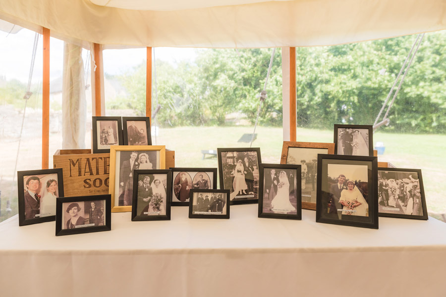 A quintessentially English marquee wedding with a handmade dress! Photo credit Ben Davis Photography (20)