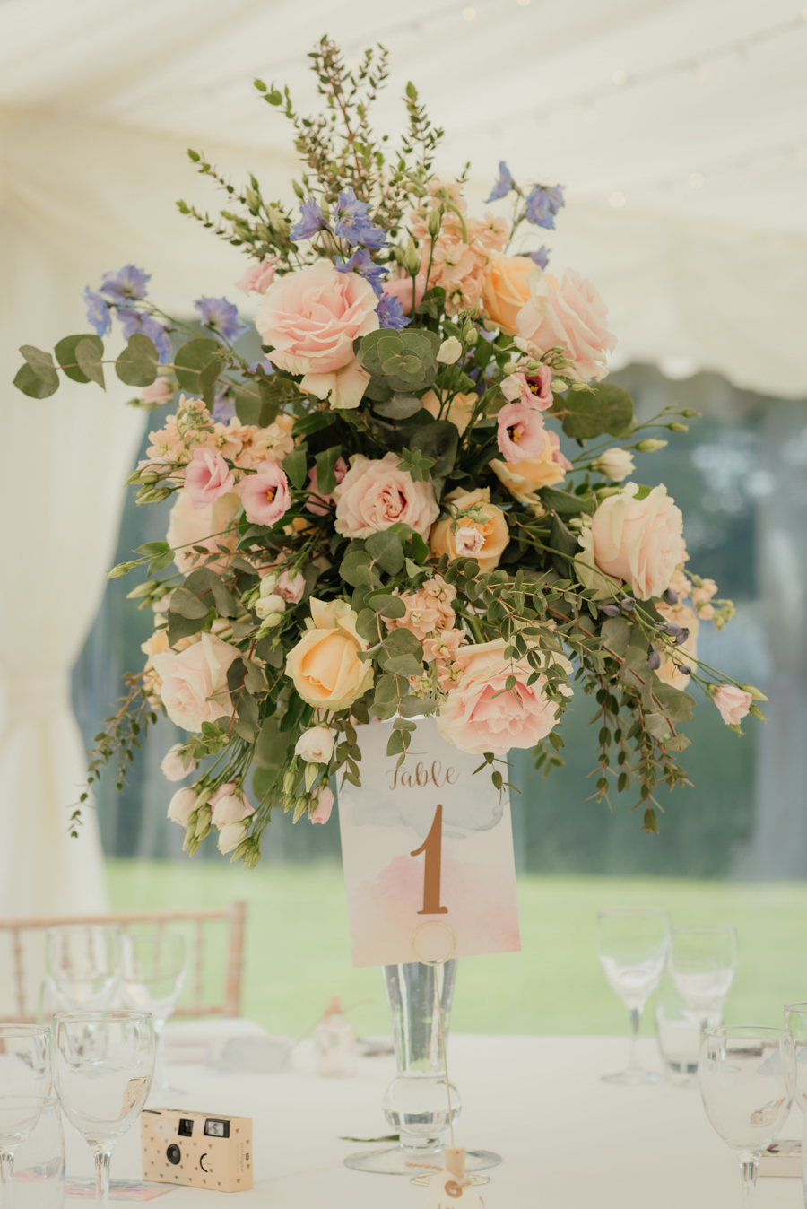 Stacey and Alex’s blush wedding at Ardington House, with Benjamin Wetherall Photography