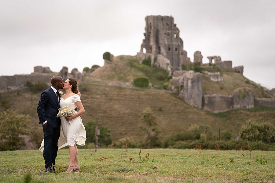 Jade and Gboyega romantic elopement photography in Dorset (11)