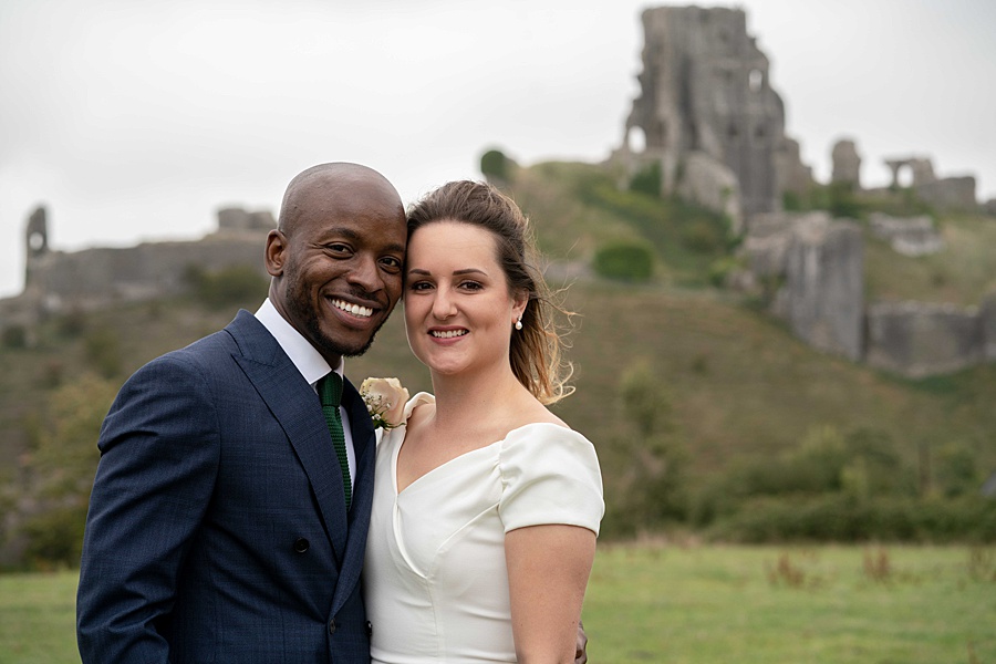 Jade and Gboyega romantic elopement photography in Dorset (15)