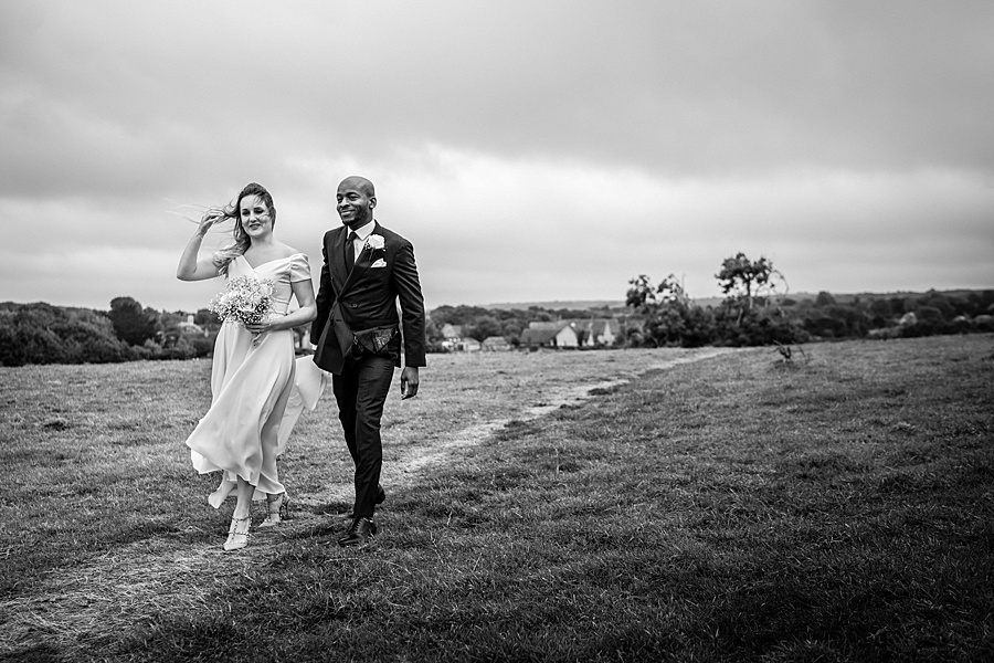 Jade and Gboyega romantic elopement photography in Dorset (16)