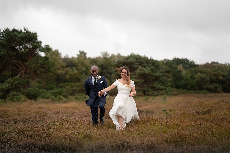Jade and Gboyega romantic elopement photography in Dorset (21)