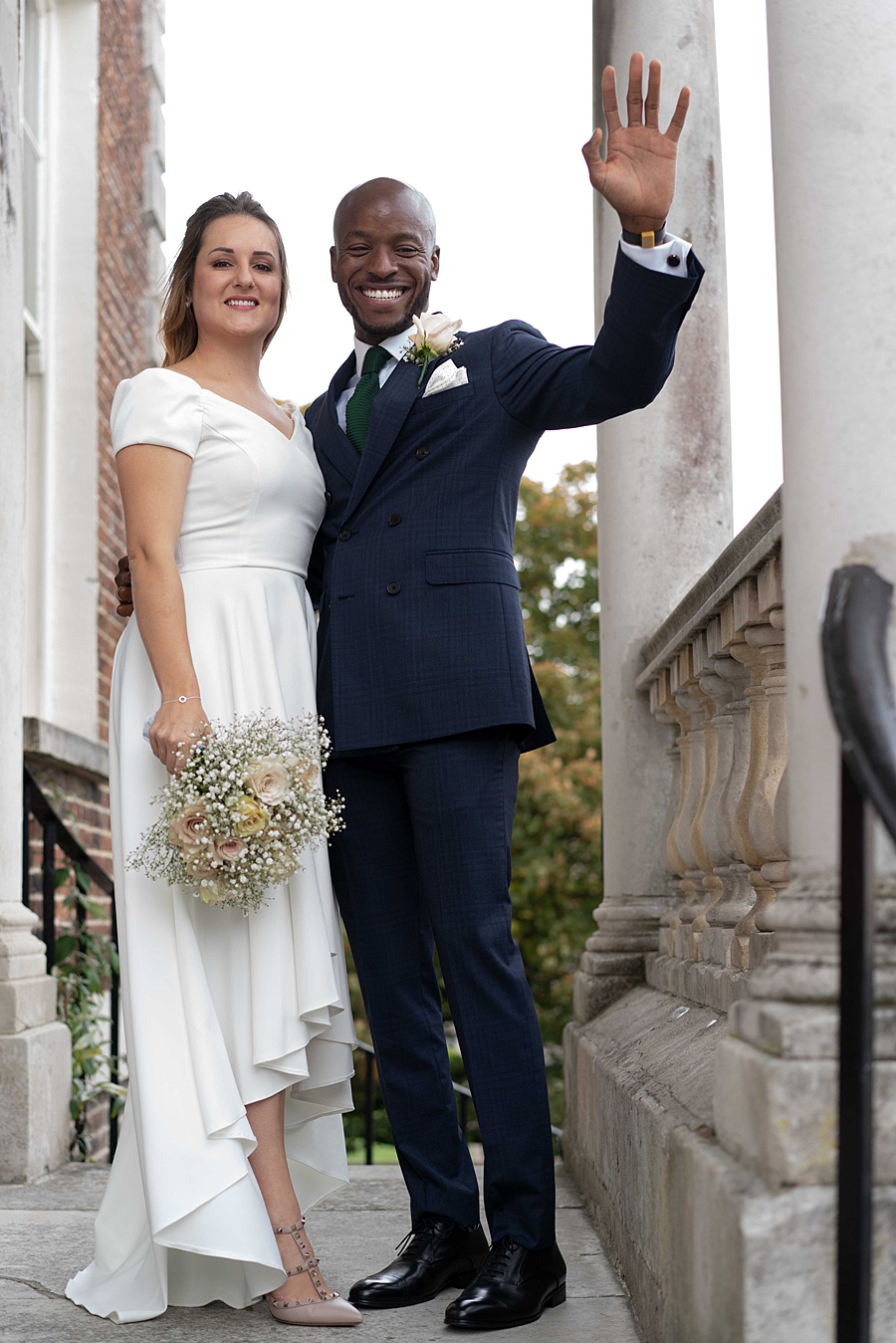 Jade and Gboyega romantic elopement photography in Dorset (5)