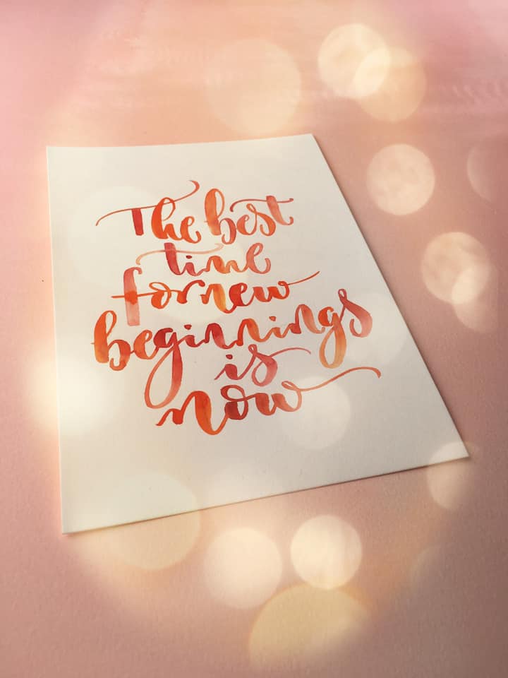 Autumn vibes and a brush pen lettering workshop this weekend! - English  Wedding