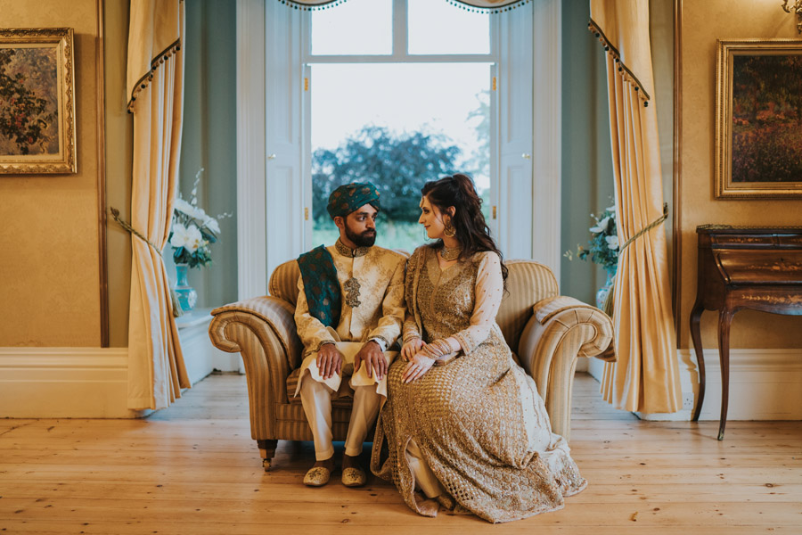 Beautiful images of Lizzie and Faz's fusion wedding at Fennes. Image credit Grace Elizabeth (58)