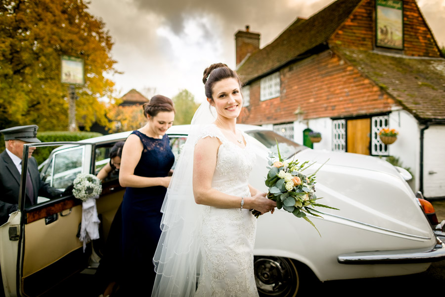  Hannah and Tom's November wedding at The Plough at Leigh with Terence Joseph Photography (8)