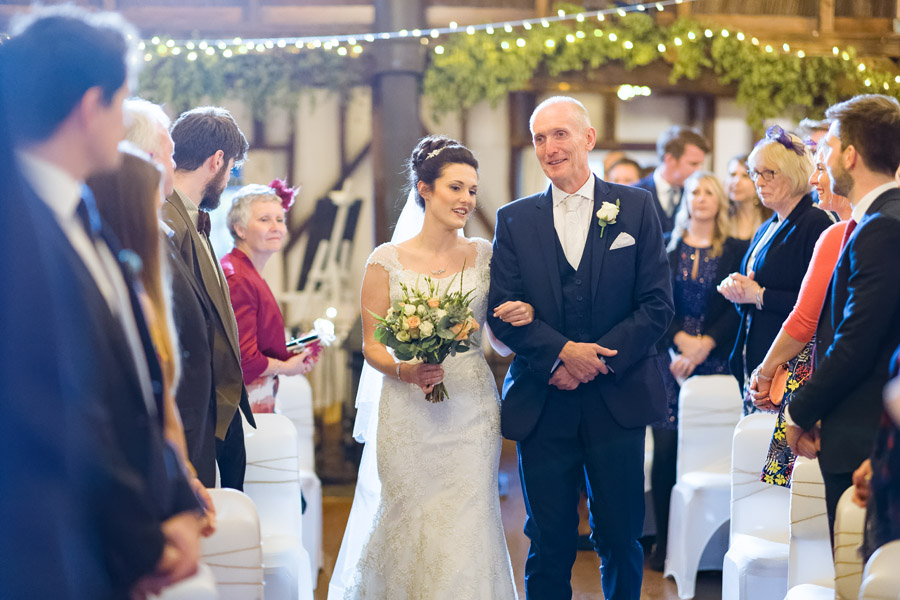  Hannah and Tom's November wedding at The Plough at Leigh with Terence Joseph Photography (10)