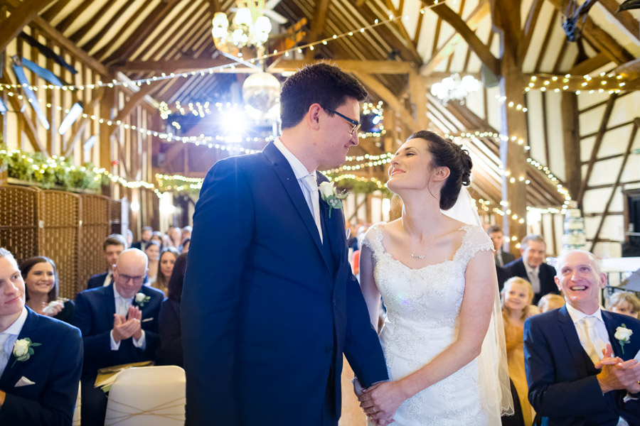  Hannah and Tom's November wedding at The Plough at Leigh with Terence Joseph Photography (14)