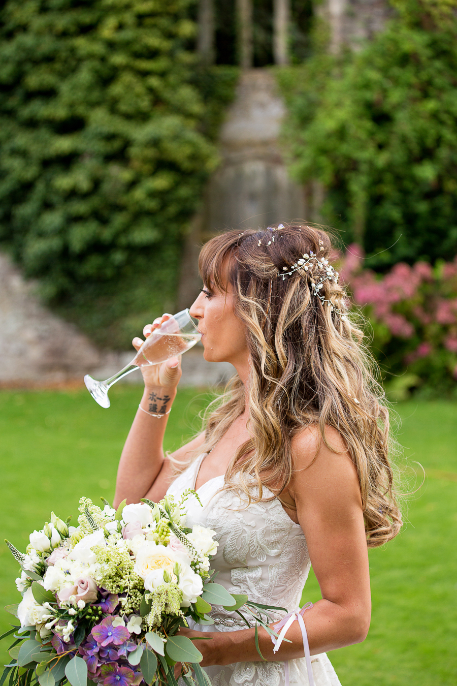 Carly and Steve's beautiful outdoor wedding at Thornbury Castle, with Martin Dabek Photography (20)