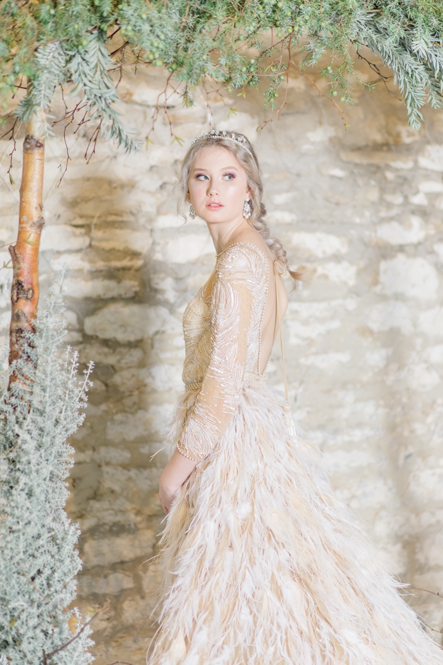 Winter Elegance Frozen wedding style on English-Wedding.com with Natalie Stevenson Photography (42)