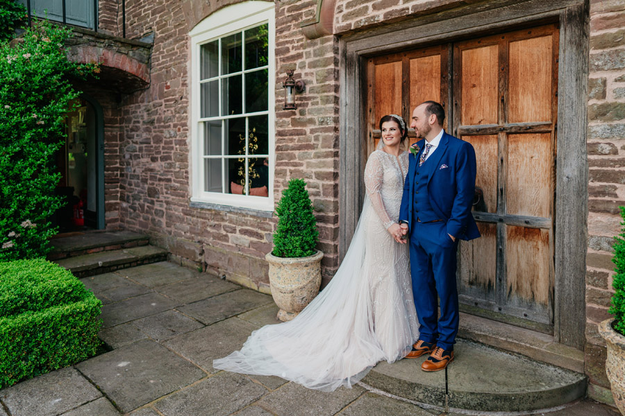 Fabulous florals for an amazing English wedding at Dewsall Court with Jarek Lepak Photography (28)