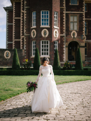 Beautifully bespoke: a breathtaking wedding dress and black tie dream ...