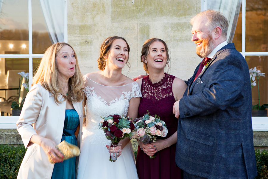 Glorious winter sun for Wendy & Rich's Eastington Park wedding, with Martin Dabek Photography (12)