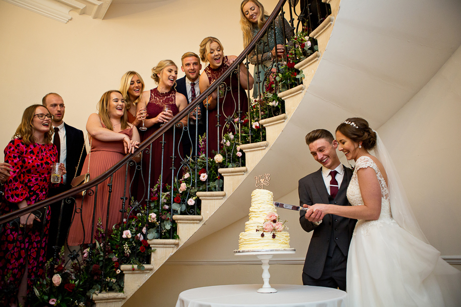 Glorious winter sun for Wendy & Rich's Eastington Park wedding, with Martin Dabek Photography (29)