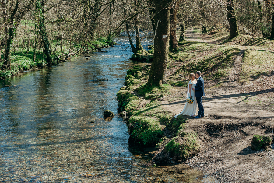 Pippa & David's joyful spring elopement in Dartmoor, photo credit Clare Kinchin (8)